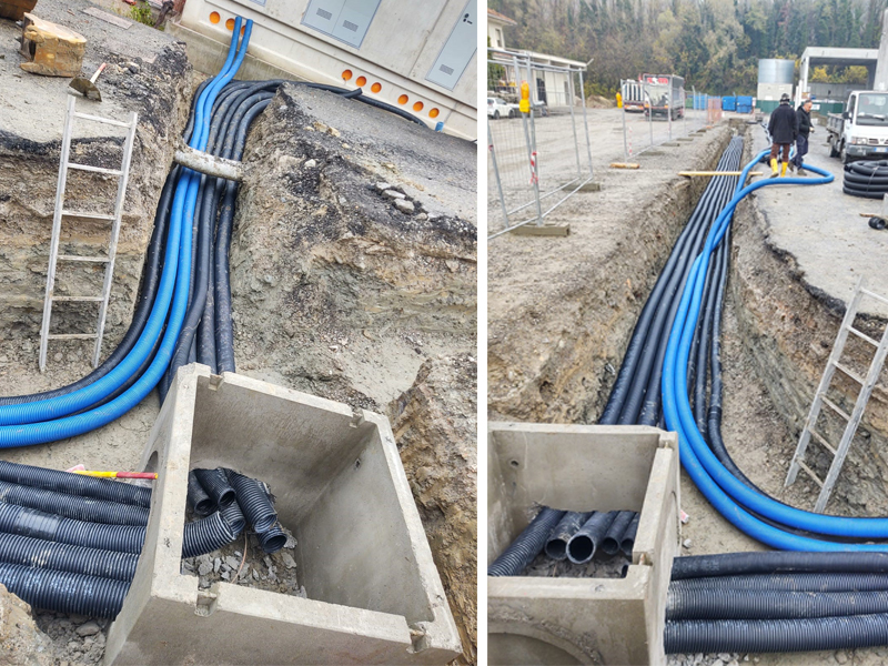 Linee impianto elettrico