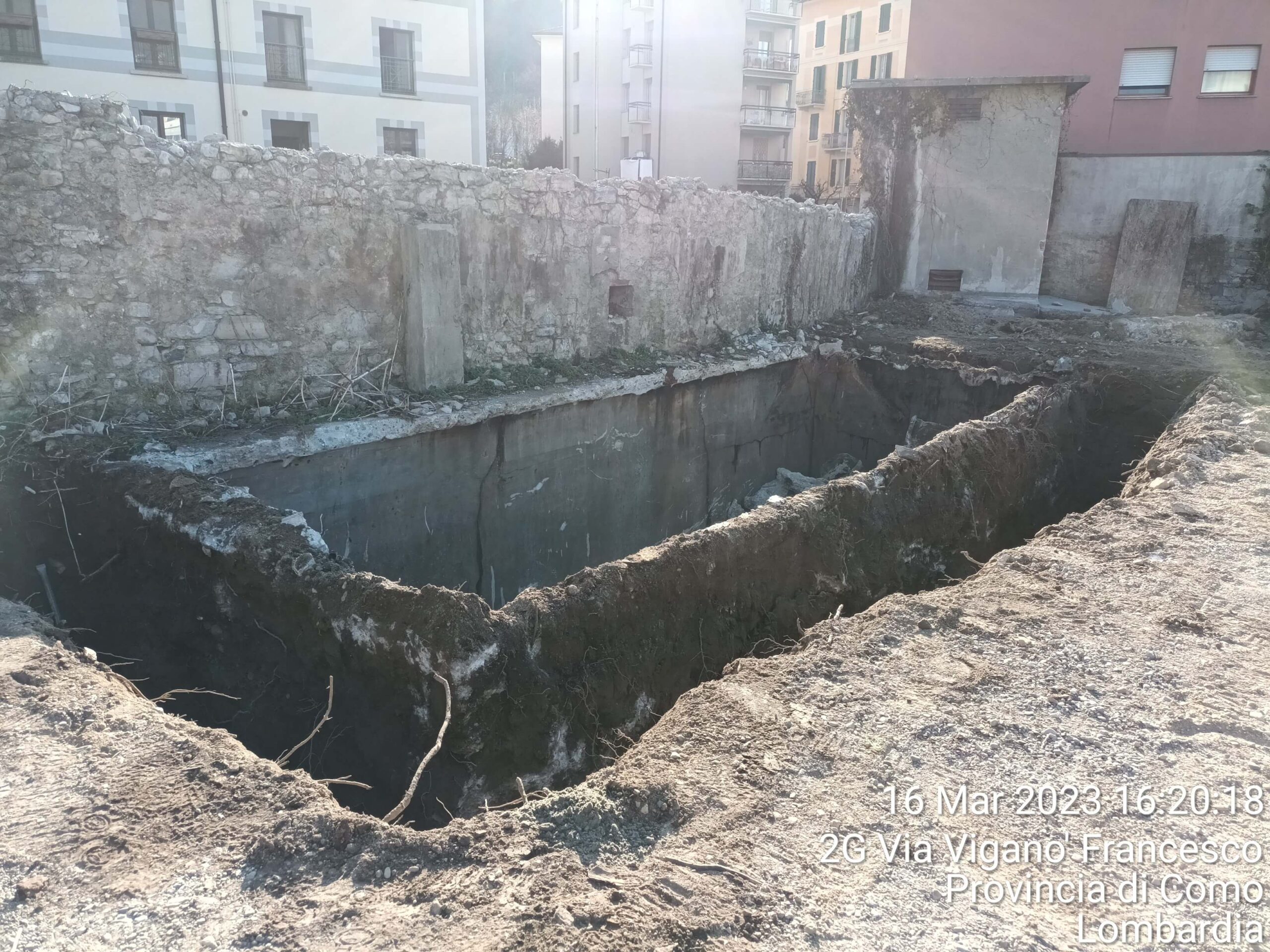 Bonifica serbatoi in cemento a Como